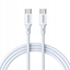 Изображение BWOO Cable USB-C - USB-C 2m 60W ABS + TPE white