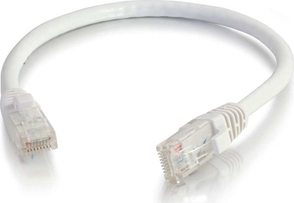 Изображение C2G Cbl/0.3M White CAT6 Snagless UTP Patch
