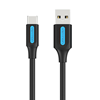 Изображение CABLE USB-C TO USB2.0/0.25M BLACK COKBC VENTION