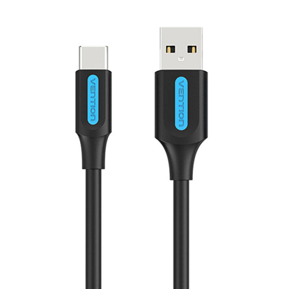 Picture of CABLE USB-C TO USB2.0/0.25M BLACK COKBC VENTION