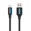 Изображение CABLE USB-C TO USB2.0/0.25M BLACK COKBC VENTION
