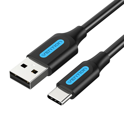 Picture of CABLE USB-C TO USB2.0/1M BLACK COKBF VENTION
