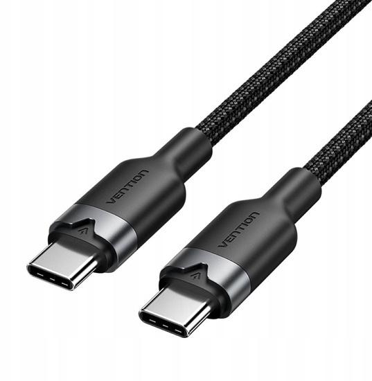 Picture of CABLE USB-C TO USB-C/1M BLACK TRDBF VENTION