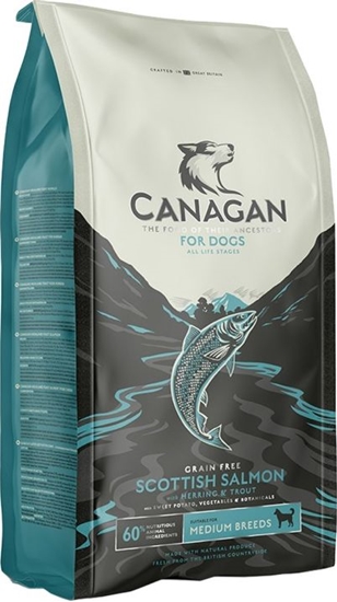 Изображение Canagan Scottish salmon dla psów ras rednich i duych 2 kg