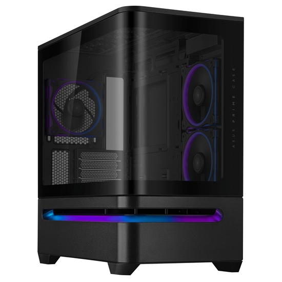 Изображение Case|ASUS|micro ATX/Mini-ITX|Black|Midi Tower|PC|Prime AP202 ARGB|PRIMEAP202TG