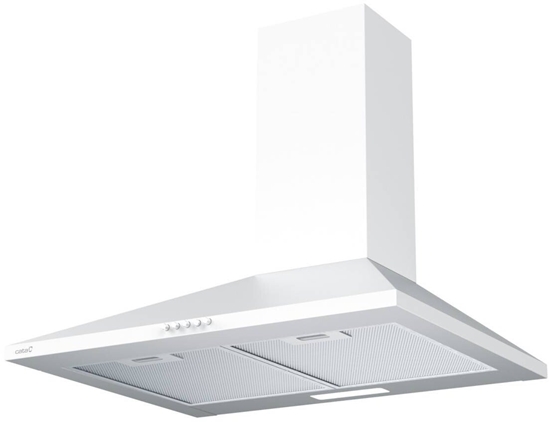Picture of CATA Hood | VK 6000 WH | Wall mounted | Energy efficiency class A | Width 60 cm | 398 m³/h | Push buttons | CSLED | White