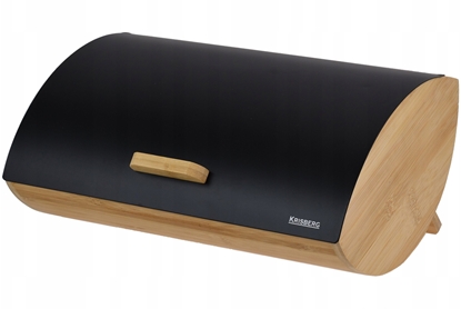 Attēls no Chlebak KRISBERG Chlebak bambusowo-stalowy KRISBERG COSMIC KS-2621 czarny