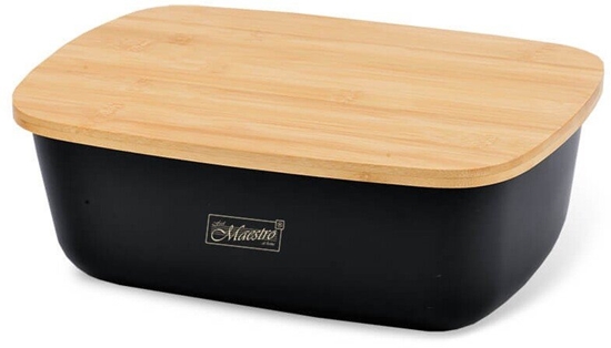 Picture of Chlebak Maestro Chlebak z desk do krojenia czarny MAESTRO MR-1776-BLACK