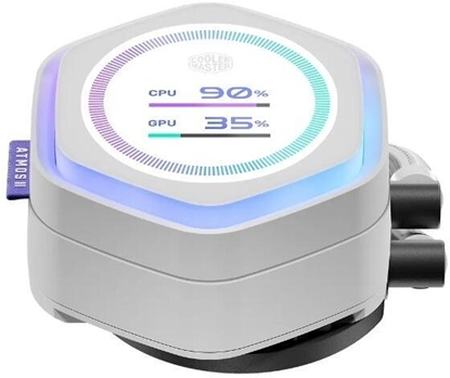 Attēls no Chodzenie wodne Cooler Master MasterLiquid Atmos II 240 LCD (MLX-D24M-A25SZ-LW)