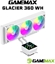 Picture of Chodzenie wodne GameMax GameMax Glacier 360 LCD WH Procesor Chodnica cieczy all-in-one 12 cm Biay 1 szt.