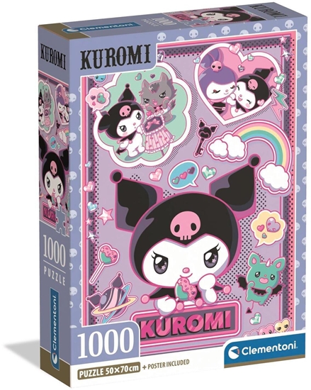 Изображение Clementoni Puzzle 1000 Kuromi