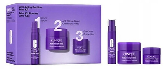 Изображение CLINIQUE_SET Day And Night Moisture el - krem do twarzy 50ml + nawilajca maska na noc 30ml + serum do twarzy 5ml