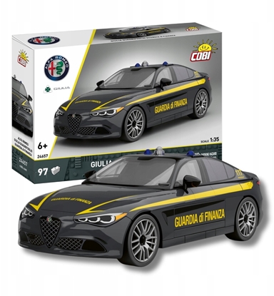 Attēls no Cobi Alfa Romeo Giulia Quadrifoglio Gwardia Finansowa