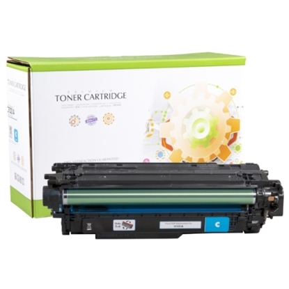 Изображение Compatible Static Control HP 653A (CF321A) Toner Cartridge, Cyan
