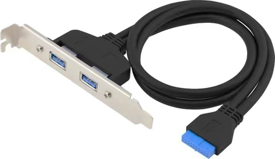 Изображение Conceptronic EMRICK11B 19-Pin Dual USB-Extension