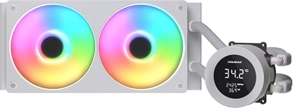 Attēls no COUGAR Poseidon Vistek ARGB 240 AiO Liquid Watercooling - White