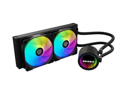 Attēls no CPU Dzesētājs Genesis LQ Hydria 240 BK ARGB