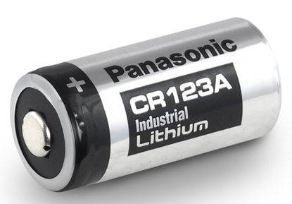 Изображение CR123A baterijas Panasonic Industrial 1550mAh litija bez iepakojuma 1 gb.