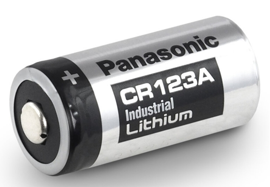 Picture of CR123A baterijas Panasonic Industrial 1550mAh litija bez iepakojuma 1 gb.