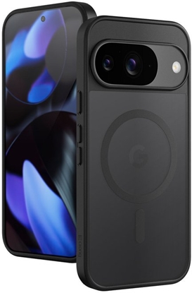 Attēls no Crong Hybrid Matte Magnetic - Etui MagSafe Google Pixel 9 (czarny)