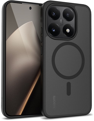 Attēls no Crong Hybrid Matte Magnetic - Etui MagSafe Xiaomi 15T (czarny)