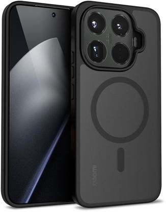 Attēls no Crong Hybrid Matte Magnetic - Etui MagSafe Xiaomi 15T Pro (czarny)