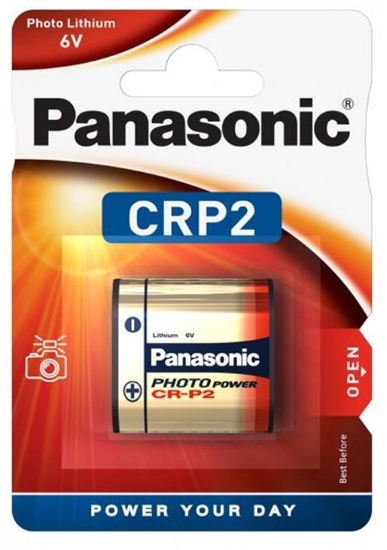 Изображение CRP2 | 223 6V baterija Panasonic litija iepakojumā 1 gb.