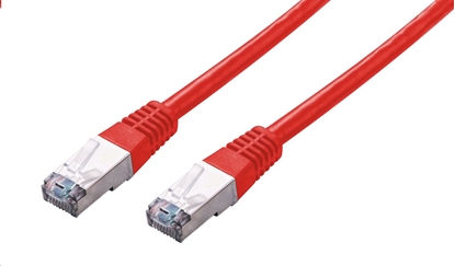 Picture of C-Tech C-TECH kabel patchcord Cat5e, FTP, czerwony, 0,25m