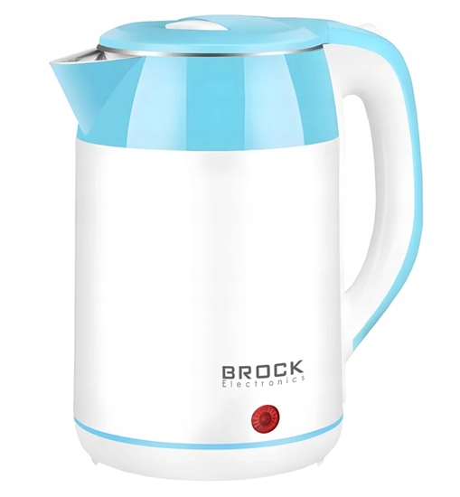 Изображение Czajnik Brock Czajnik podwójny BROCK WK 5521 WH 1.8L 1500W WK 5521 WH (4752131003110)