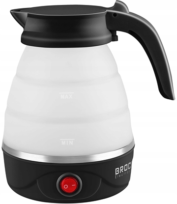 Attēls no Czajnik Brock Skadany czajnik podróny BROCK WK 0904 BK 0.5L 500W WK 0904 BK (4752131003868)