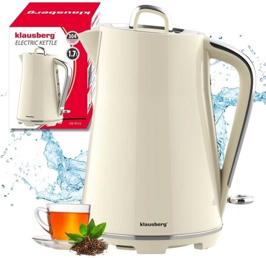 Изображение Czajnik Klausberg CZAJNIK ELEKTRYCZNY 1,7L KLAUSBERG KB-9016 KREMOWY
