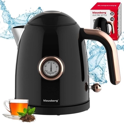 Attēls no Czajnik Klausberg CZAJNIK ELEKTRYCZNY 1L Z TERMOMETREM KLAUSBERG KB-9017