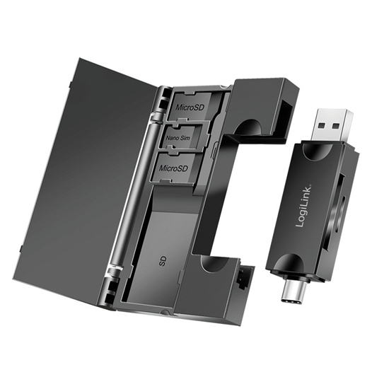 Picture of Czytnik kart USB3.2 Gen 1, SD/microSD 