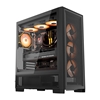 Изображение Obudowa Darkflash Obudowa komputerowa DarkFlash AIRNOVA czarny + 3 wentylatory