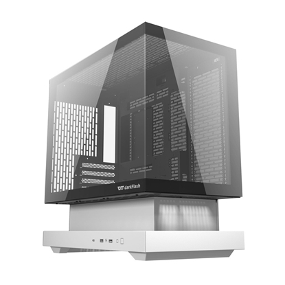 Изображение Obudowa Darkflash F1 biaa ARGB + 6 wentylatorów