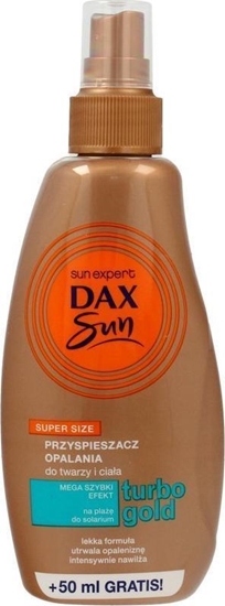 Picture of Dax Sun Dax Sun Przyspieszacz opalania do twarzy i ciaa Turbo Gold - spray 200ml