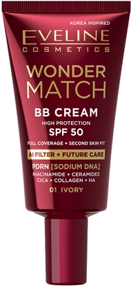 Attēls no Deborah Milano EVELINE Wonder Match Krem BB SPF 50 01 Ivory 30 ml