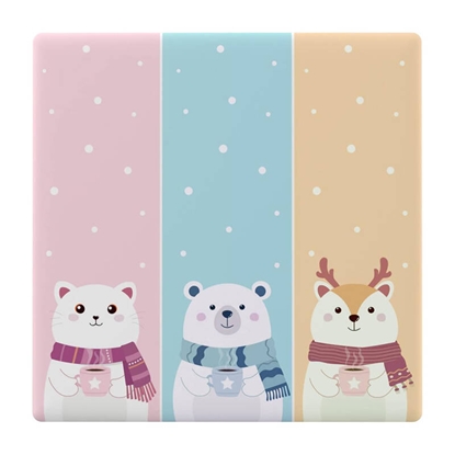 Picture of Decorative cover / cap for T5 SONOFF Cartoon 3C touch switch