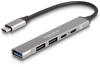 Picture of Delock 4 Port Slim USB Type-C™ Hub with 1 x USB 10 Gbps Type-A + 2 x USB 2.0 Type-A + 1 x USB 2.0 USB Type-C™ and PD 95 W