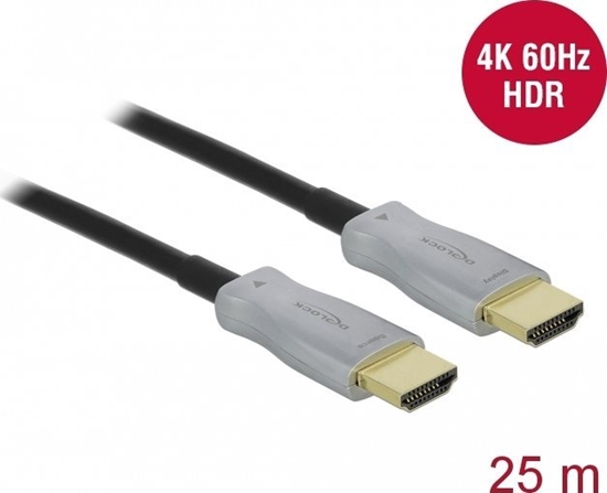 Изображение Delock Active Optical Cable HDMI 4K 60 Hz 25 m
