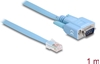 Picture of Delock Adapter RS-232 DB9 male to 1 x Serial RS-232 RJ45 male 1 m