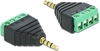 Изображение Delock Adapter Stereo plug 3.5 mm > Terminal Block 4 pin