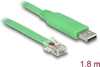 Picture of Delock Adapter USB 2.0 Type-A male > 1 x Serial RS-232 RJ45 male 1.8 m