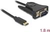 Picture of Delock Adapter USB Type-C™ > 1 x Serial DB9 RS-232