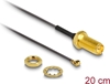 Picture of Delock Antenna Cable RP-SMA jack bulkhead to I-PEX Inc., MHF® I plug 1.13 20 cm thread length 10 mm 6 GHz