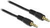 Изображение Delock Cable Audio DC jack 3.5 mm male / male 2.5 m