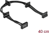 Picture of Delock Cable Power SATA 15 pin plug > 4 x SATA 15 pin receptacle 40 cm black