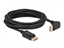 Picture of Delock DisplayPort cable male straight to male 90° upwards angled 8K 60 Hz 5 m