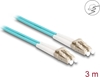 Picture of Delock Fiber Optical Cable with metal armouring LC Duplex to LC Duplex Multi-mode OM3 3 m
