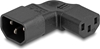 Picture of Delock Power Adapter IEC 60320 - C14 to C13, male / female, 10 A, 90° left / right angled